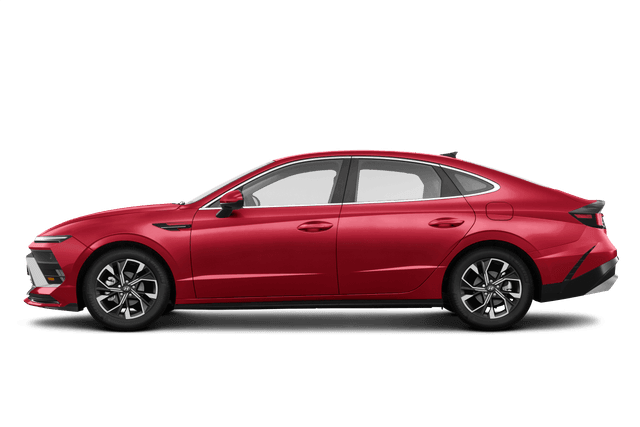 Hyundai Sonata Hybrid - Side view Hyundai Sonata Hybrid - Side view